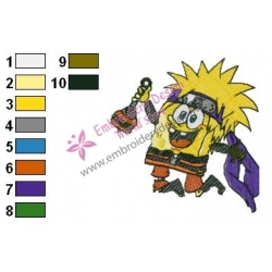 SpongeBob SquarePants Embroidery Design 40